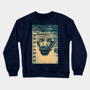 Everglades National Park Vintage Travel  Poster Crewneck Sweatshirt